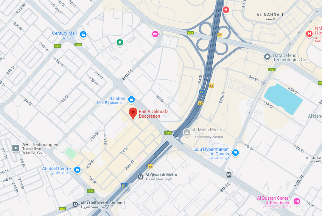 Contact Us Map